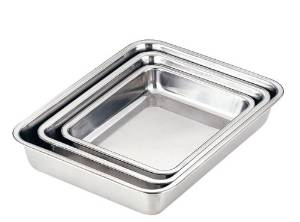 三宝産業 HACCP ステンレス 角バット18枚取【ABTI206】