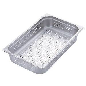 TKG テイケイジイ 遠藤商事 KINGOステンレス 穴明 ホテルパン21040PS 2／1×40【AHT7605】