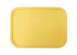 橋本達之助工芸 カラーコレクショントレー　角L　パステルイエロー【ETL2009】