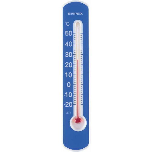 エンペックス (EMPEX) エンペックス気象計 温度計 マグネットサーモ・ミニ 縦型 ブルー TG-2516