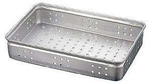 TKG テイケイジイ 遠藤商事 アルミ穴明番重小 110【ABV59311】