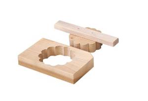 ヤマコー 朴 物相型・菊 1個