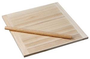 ヤマコー 木製　のし板　めん棒付　小（桐材）【ANS0601】
