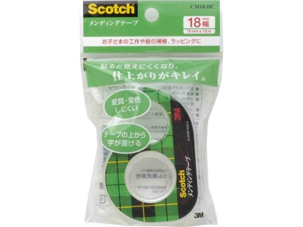 3M スリーエム 3M CM18-DC ＜スコッチ＞メンディングテ-プ18mm x10 sc