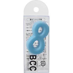 カメヤマ ナンバーキャンドル NO.8 スカイ