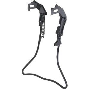 昭和インダストリーズ W-2 外装正爪両立スタンド ブラック26【沖縄・離島への配送不可】