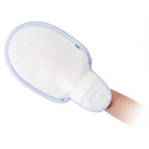 日本エンゼル フラット安心ミトン【2個入】 サックス (1773)