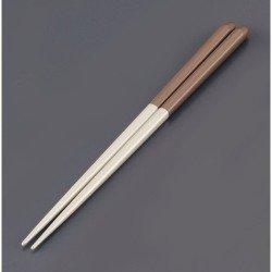 リック 木製　ブライダル箸（5膳入）パールホワイト／ベージュ【RHSR902】