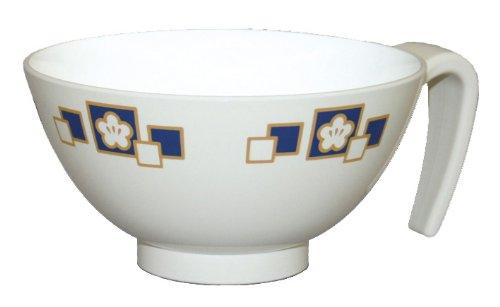 台和 取っ手付飯碗 HS-N43 梅花(青)