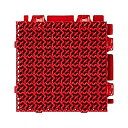 山崎産業 ブイステップマット13(本駒S)レッド F-126-HS-R【843-2189】(3)