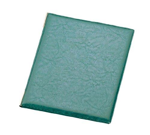 えいむ レザータッチメニューブックLB-401（大）グリーン【PEI2604】