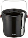 THERMOS(サーモス) 4114201 サーモス 二重アイスペール TPE-1300(BK) ブラック