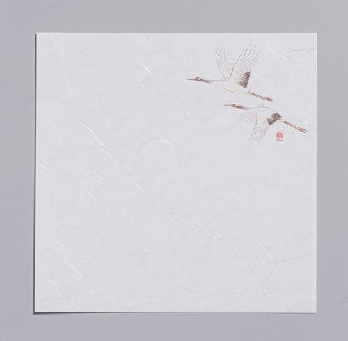 Rakuten - ARTEC 遠赤抗菌和紙　花ごよみ懐敷（200枚入）鶴　　W5−9【QSK85005】