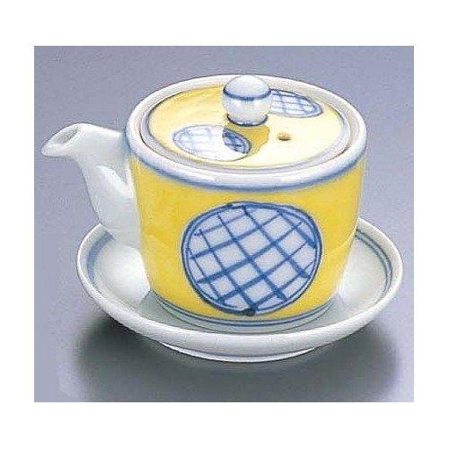 TKG テイケイジイ 遠藤商事 黄彩 台付ミニ醤油差し(受皿付)T05−21【RKS4901】