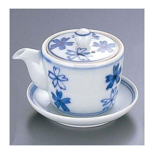 TKG テイケイジイ 遠藤商事 桜絵 台付ミニ醤油差し(受皿付)T05−20【RKS4801】