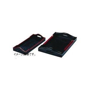 TKG テイケイジイ 遠藤商事 カスター盆　黒天朱1−105−3　8寸【RKS143】