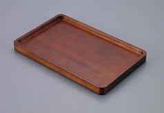 TKG テイケイジイ 遠藤商事 カスタートレー（ケヤキ材）　NTC−14ウォールナット　K【PKS801】