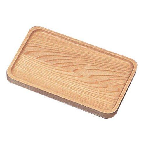 TKG テイケイジイ 遠藤商事 カスタートレー（ケヤキ材）　NTC−14白木 W【PKS802】