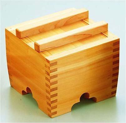 ヤマコー サワラ　角型釜揚桶　（大）【QKM20001】