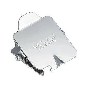UNIFLAME(ユニフレーム) ステンレス　ガス抜きクリップ（カセットボンベ専用）【QGS0901】