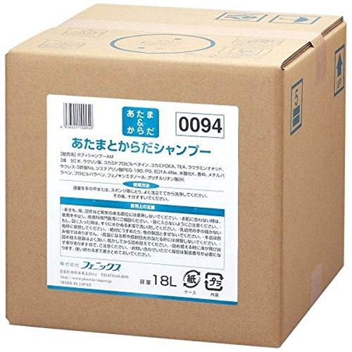 &nbsp;メーカー&nbsp;フェニックス&nbsp;商品カテゴリ&nbsp;清拭・洗浄介助＞スキンケア・清拭剤&nbsp;発送目安&nbsp;2日〜3日以内に発送予定（土日祝除）&nbsp;お支払方法&nbsp;銀行振込・クレジットカード&nbsp;送料&nbsp;送料無料&nbsp;特記事項&nbsp;&nbsp;その他&nbsp;●規格:18L ◆ ●これ1本であたまもからだも洗えるので、入浴時の効率がアップします。●グリチルリチン酸ジカリウム(保湿成分):配合なので介護者の手・指に潤いを与えます。