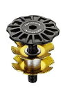 TOKEN TK291 CNC アルミトップキャップ ブラック【沖縄・離島への配送不可】