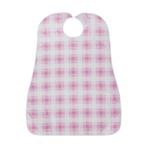 カネモ商事 LOr食事用エプロン ピンクチェック 1枚