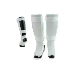 Karate Uniforms - マーシャルワールドジャパン LG48-S-WH ベロクロレッグサポーターウイングタイプ S【新ロゴでの手配となります】