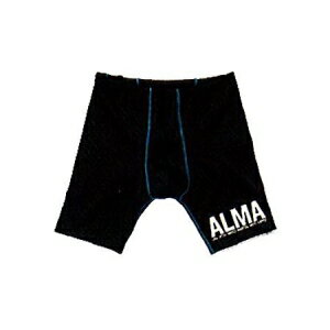 マーシャルワールドジャパン ALSH-L-WH スパッツ 黒×青 L【新ロゴでの手配となります】