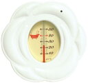 シンワ測定 風呂用温度計 B-10 ローズホワイト 73097