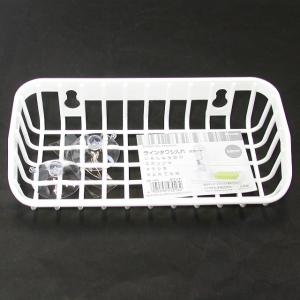 イノマタ化学 ラインタワシ入れ吸盤付 ホワイト 4301