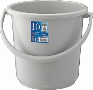 RISU リス ベルク バケツ10SB 本体 ライトグレー 直径279×高さ258mm 容量10L