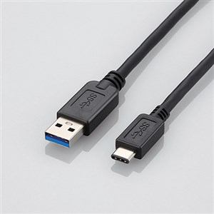 ELECOM エレコム USB3.1ケーブル/A-Cタイプ/ノーマル/1.5m/ブラック USB3-AC15BK(USB3-AC15BK)