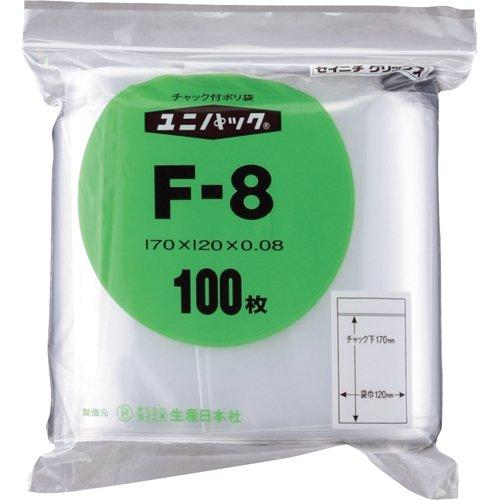生産日本社 ユニパック　120×170　0．08mm　100枚入F-86-633-18