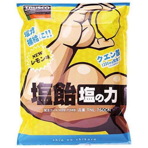 TRUSCO トラスコ中山 TRUSCO 塩飴 塩の力 750g レモン味 詰替袋 TNL750CN TRUSCO トラスコ中山 TRUSCO 塩飴 塩の力 750g レモン味 詰替袋 TNL750CN