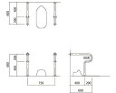 新協和 バリアフリー手摺 和式トイレ用標準取38mm バフ研磨