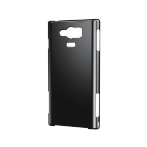 ELECOM エレコム ELECOM SHV31 AQUOS SERIE mini シェルカバー ブラック 　PASHV31PVBK BK