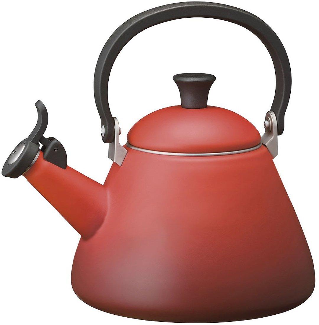 ル・クルーゼ ケトル・やかん Le Creuset (ルクルーゼ) (be668)LE CREUSET(ル・クルーゼ)　ケトル・コーン　【チェリーレッド】