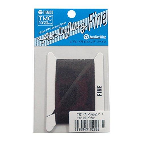 【ティムコ(TIEMCO)】TMC エアロドライウィング ファイン 10 ブラック