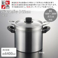 丸山技研 創燕(そうえん) パスタポット22cm SE-09 (1005159)