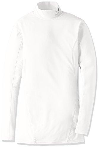 YONEX ヨネックス ヨネックス ユニハイネックナガソデシャツ 品番：STBF1008 カラー：ホワイト／ブラック（202） サイズ：M