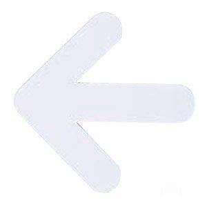 シロクマ 矢 印 白 NAC-352