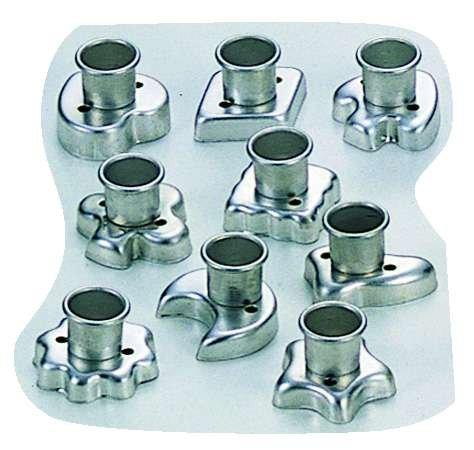 TKG テイケイジイ 遠藤商事 アルミ ♯3クッキー抜型 （9ヶ入）【WKT20】