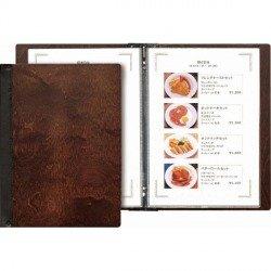 シンビ　木製メニューブックSHO−101【PSV6601】