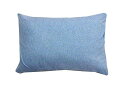 イケヒコ・コーポレーション 布団カバー 無地 洗える オーガニックコットン使用 『マドラス 枕カバー』 ブルー 約43×63cm 1