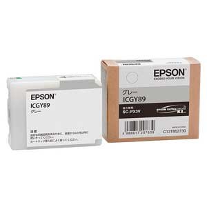 EPSON エプソン インクカートリッジ (グレー)(ICGY89)