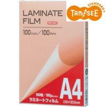 TANOSEE ラミネートフィルム A4 100枚入(TNC-A4100)