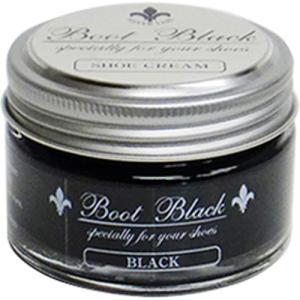 コロンブス ブートブラックシルバー シュークリーム ブラック