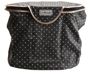 Rakuten - 大久保製作所 2段式前バスケットカバー D-2FMT1980 ドット黒 ブラック E-141【沖縄・離島への配送不可】