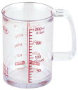 貝印 Kai House Select どこでも注げる耐熱計量カップ 200ml 000DH-7120